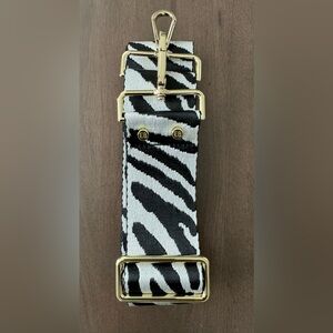 Elie Beaumont London Zebra Crossbody Strap